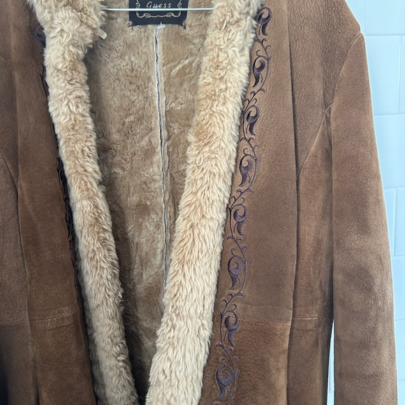 Y2K Guess Genuine leather coat - Picture 4 of 11